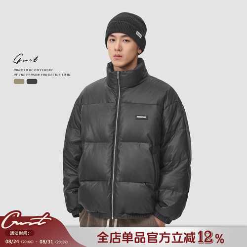 GWIT美式复古冬季保暖加厚羽绒服