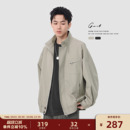 休闲夹克上衣工装 GWIT 美式 复古cleanfit春秋棒球服短款 外套男士