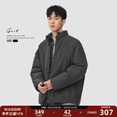 保暖棉衣高级感外套棉服男 cleanfit夹棉夹克冬季 GWIT 潮牌新中式