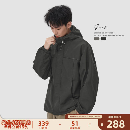 GWIT软壳三防户外复古运动夹克