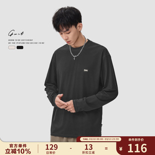 GWIT 户外骑行透气篮球跑步健身训练服长袖T恤男士修身运动速干衣