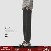 美式 男冬季 休闲经典 GWIT 款 卫裤 重磅保暖加绒加厚束脚垂感运动裤