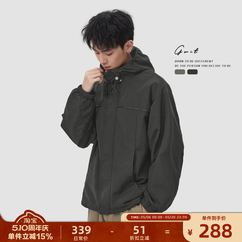 GWIT软壳三防户外复古运动夹克