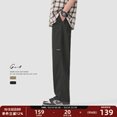 夏季 垂感轻薄休闲裤 薄款 cargo复古工装 男 凉感透气阔腿美式 GWIT