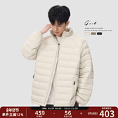 GWIT 90绒户外轻量防风锁温冬季 保暖排骨服夹克外套轻薄羽绒服男