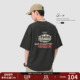 夏季 重磅国潮印花复古新款 潮流体恤半袖 GWIT 潮牌纯棉短袖 T恤男