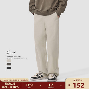 春秋潮牌cleanfit阔腿重磅休闲裤 GWIT 男 款 经典 美式 高街cargo工装