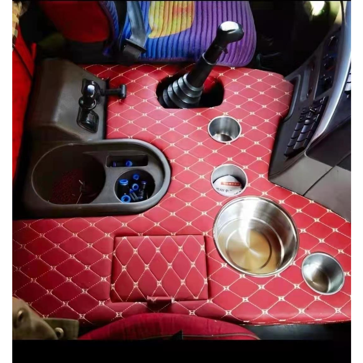 货车陕汽德龙架M3000新水壶水杯大暖壶架F3000f2000x3000架子