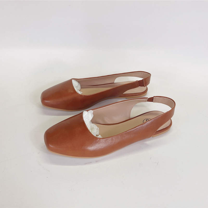 新款夏季女款简约平跟单鞋凉鞋02上