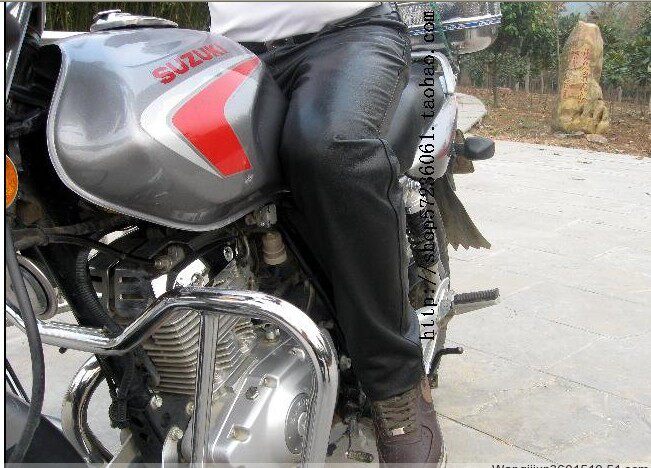 Pantalon cuir homme droit pour jeunesse - Ref 1493190 Image 4