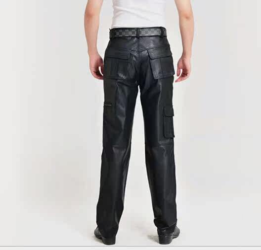 Pantalon cuir homme 2ULP - Ref 1491849 Image 3