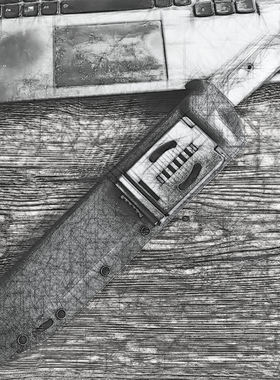 ESEE JUNGLAS（大J）复刻   3d打印高端碳纤维模型  半成品品质