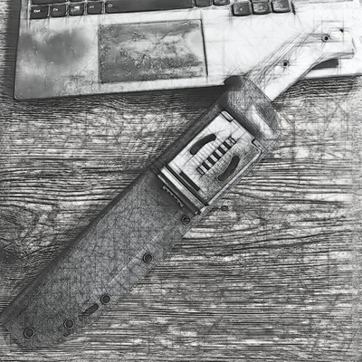 ESEE JUNGLAS（大J）复刻   3d打印高端碳纤维模型  半成品品质