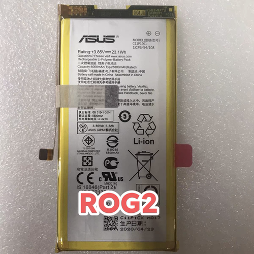 华硕rog2原厂电池 rog3电池原装 rog5/rog6手机电池rog7/rog1电池