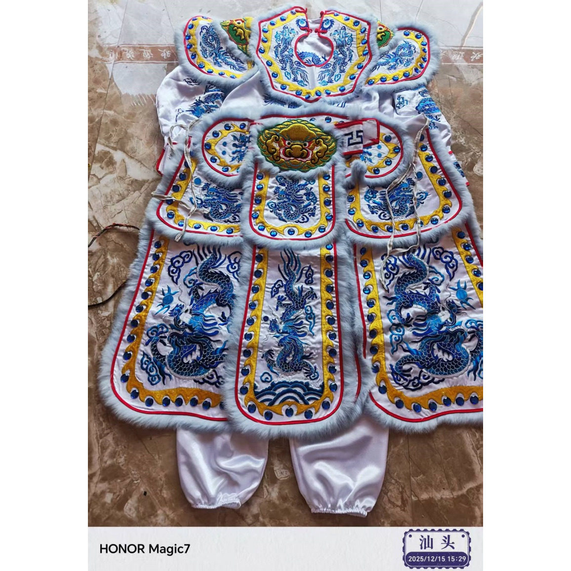 潮汕英歌舞服装儿童正龙英歌服饰图片