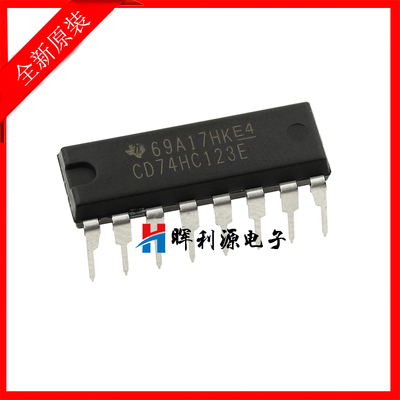 CD74HC123E 74HC123E 多频振荡器 直插DIP-16 全新原装