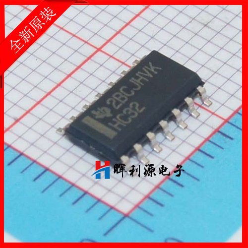 全新进口原装 SN74HC32DR 丝印HC32 贴片芯片 SOP-14
