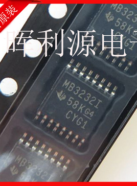 原装MAX3232IPW MB3232I TSSOP-16 收发器IC集成 全新