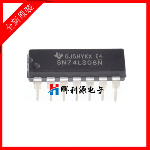 全新进口原装 SN74LS08N 74LS08 DIP-14 直插 逻辑IC芯片