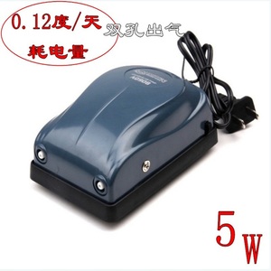 冲氧泵增氧泵鱼缸家用小型氧气泵双孔单孔泵养鱼制氧机打氧充氧泵