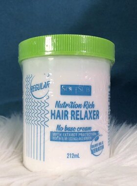 African hair relaxer rich in olive and keratin 跨境212Ml