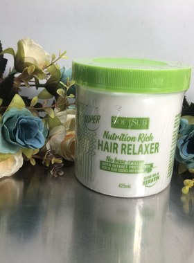 African hair relaxer rich in olive and keratin 跨境头发产品