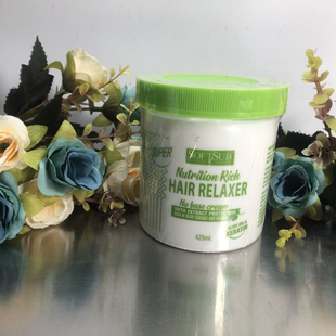 African hair relaxer rich in olive and keratin 跨境头发产品