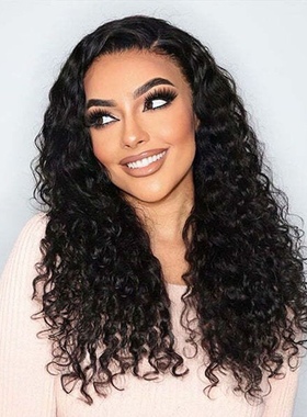 18inches 4×4 closure human hair wig