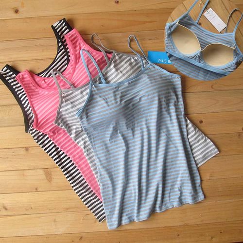 吸汗速干健身背心无钢圈文胸