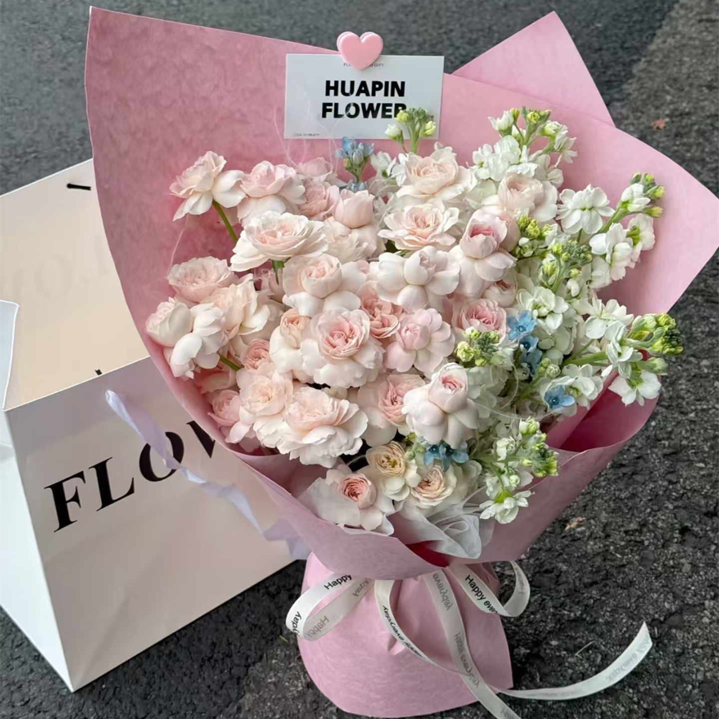 杭州同城速递生日仙子之吻花束