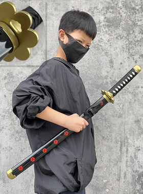 海贼王索隆和之国武器竹木制安全