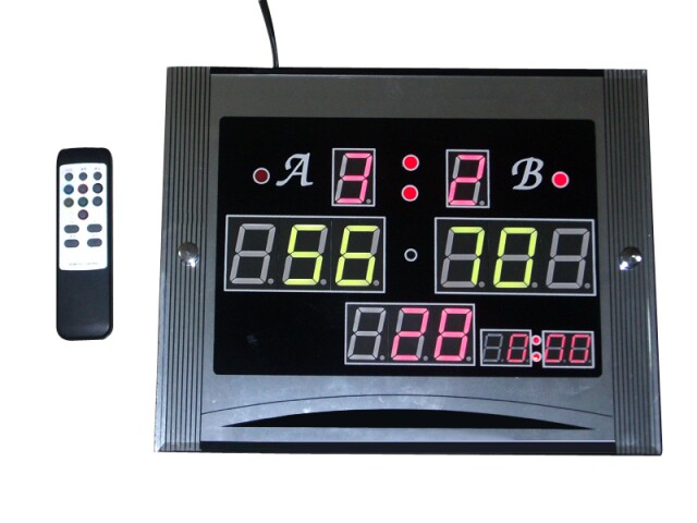 深圳智多星斯诺克台球电子记分器 英式桌球ZDX－147T计分板牌包邮