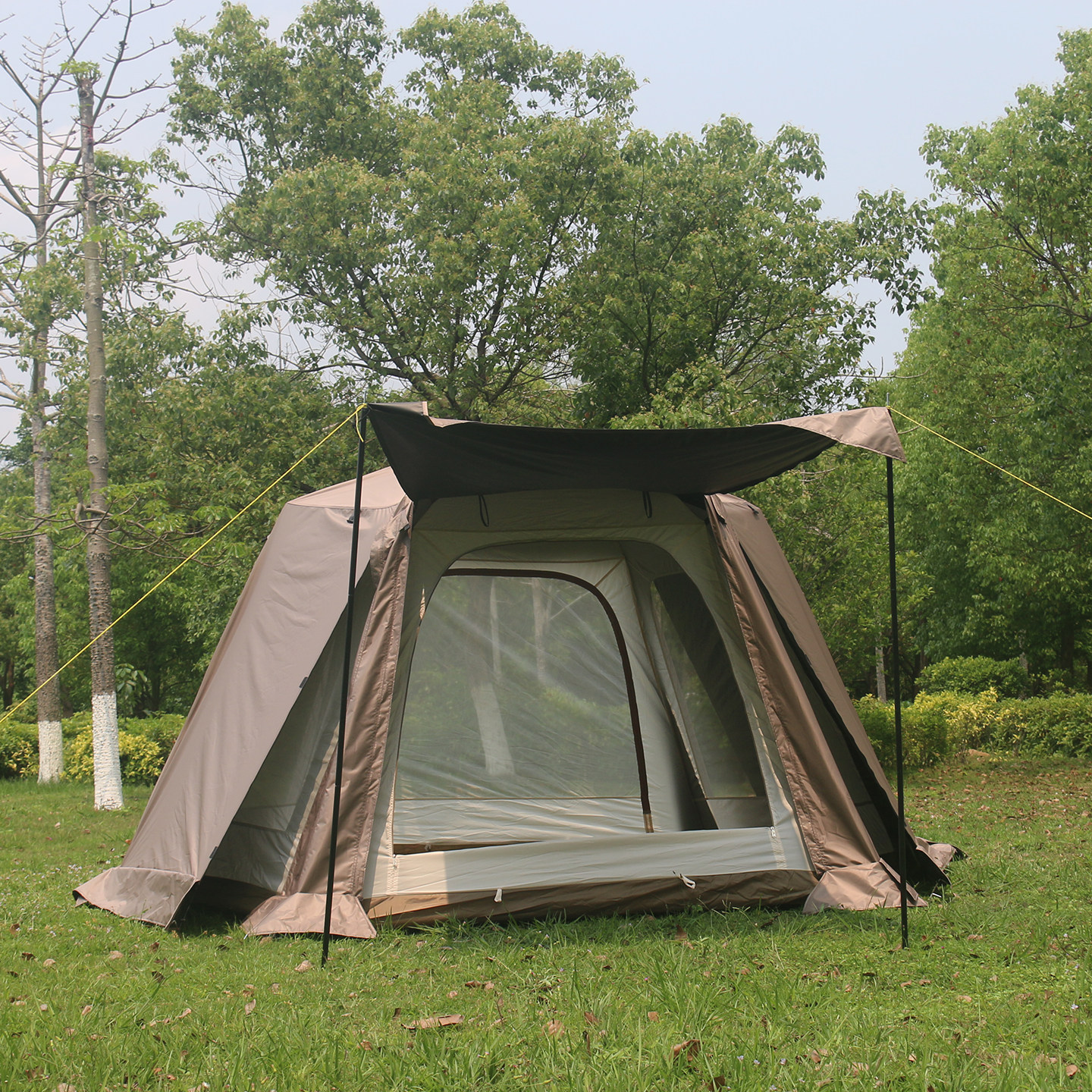 全天候四季双层防雨露营自动帐篷露营/旅游/登山帐篷