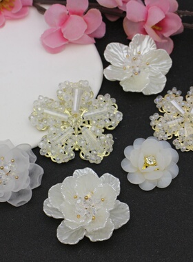 DIY立体多层花朵树脂花朵