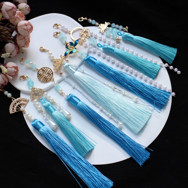 古风流苏穗子挂件手工DIY材料