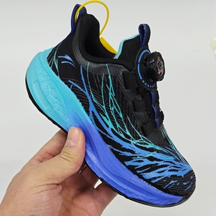 2026春季新款儿童旋转纽扣运动鞋男童休闲鞋中童双网软底超轻跑鞋