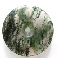 新鲜出炉玛瑙平安扣海底世界吊坠