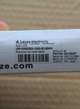 LEUZE劳易测CR100M2/R2-1000-S2-BMIN 全新原包装50133407
