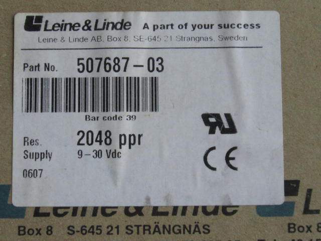 LEINE LINDE编码器 507687-03  2048ppr  正品全新 议价