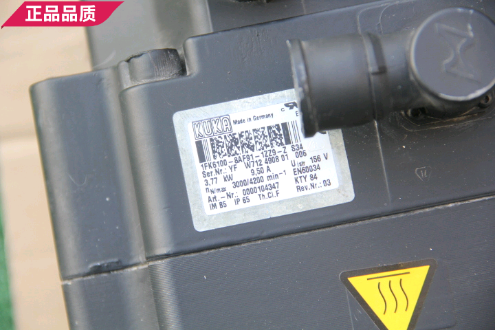 KUKA电机1FK6100-8AF91-1ZZ9-Z  S34  拆机9成新如图 ZS34 现货
