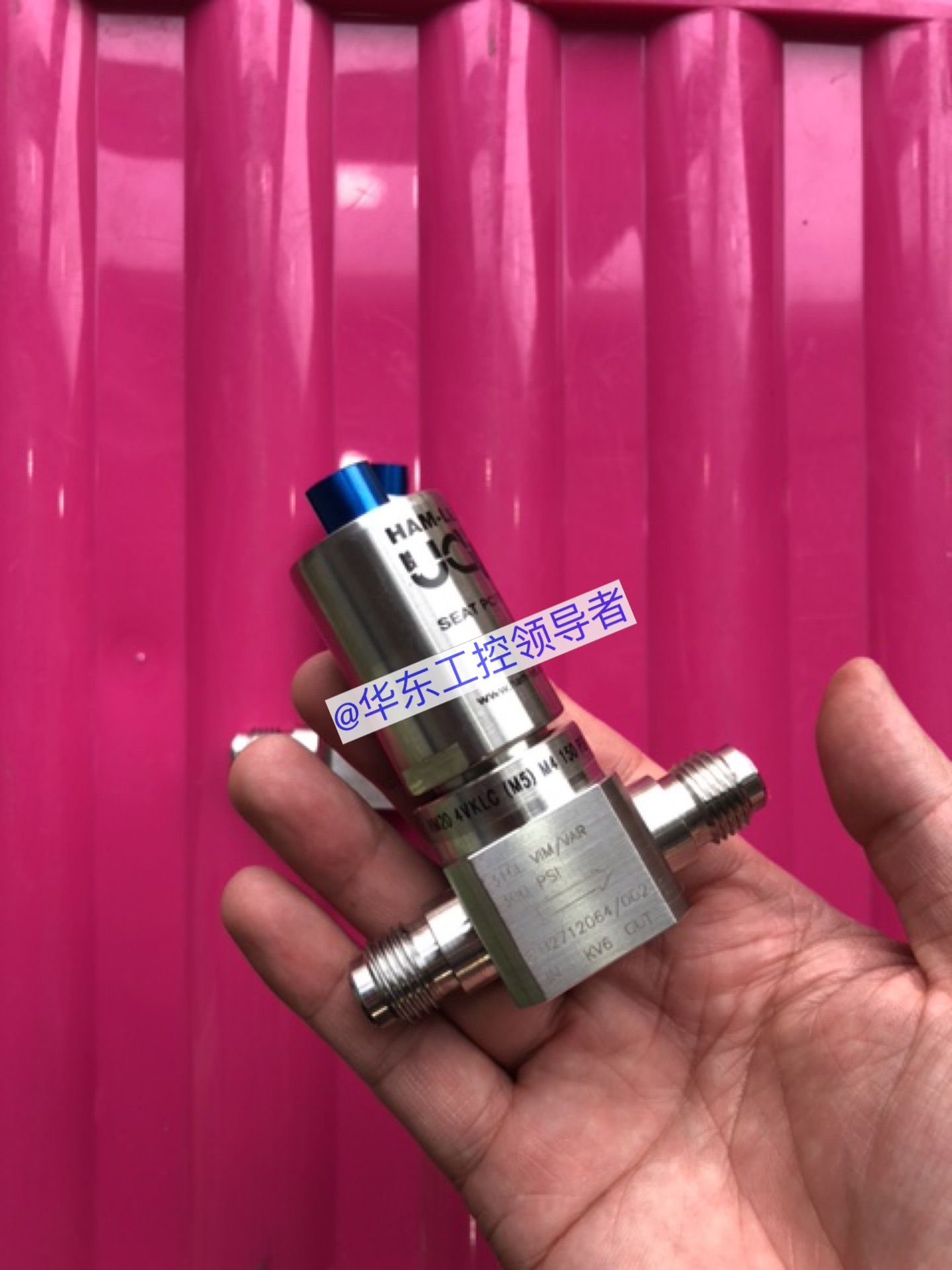 Ham-let隔膜阀 HM20 4VKLC(M5) M4  150PSI 全新无包装  现货包邮