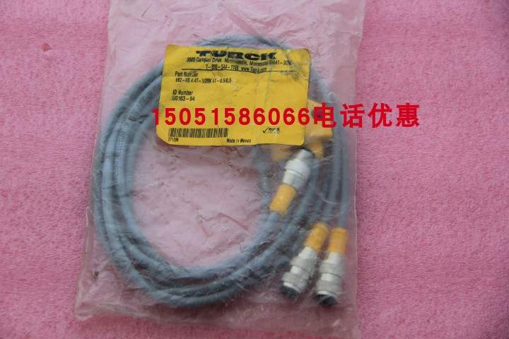 TURCK连接线VB2-RS4.4T-1/2RK4T-0.5/0.5全新就一个U0163-94议价