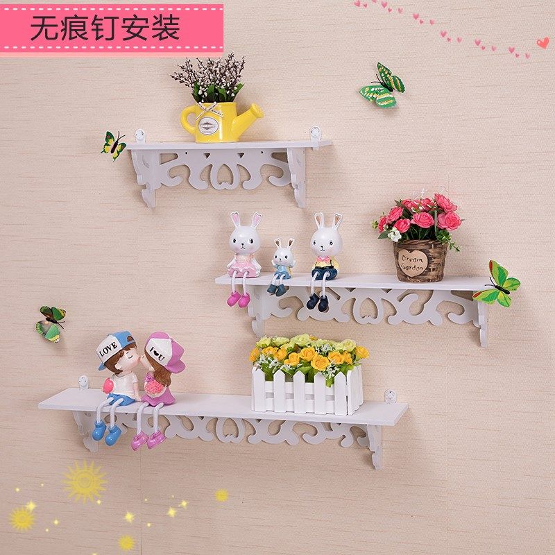 墙上创意置物架客厅卧室壁挂搁板墙面免打孔装饰架家居饰品摆放架在类目 家居饰品, 装饰架/装饰搁板中 - 来自Buy2taobao.com提供专业的淘宝代购服务