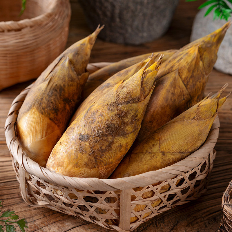 冬笋竹笋春笋新鲜现挖高山黄泥笋临安产地直发壳薄个大出肉多味鲜