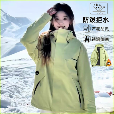 户外冲锋衣女2025新款春秋季