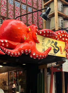 海鲜店装饰章鱼雕塑门头创意八爪鱼大摆件玻璃纤维招牌海鲜美陈定