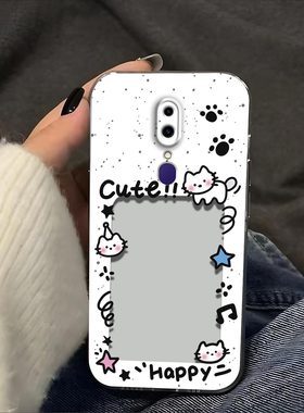猫抓相框放照片适用OPPO A9手机壳OPPOA9x镜头全包PCEM00防摔硅胶软壳高级感PCAM10保护套超薄小卡新款手机套