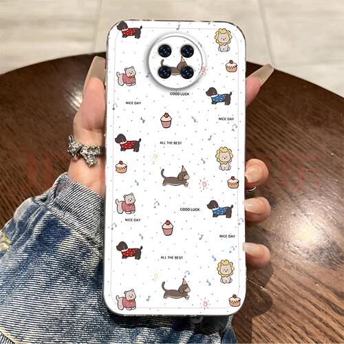 适用于红米Note9 5G手机壳Redmi note9Pro镜头全包简约防摔可爱小狗狗硅胶软壳高级感保护套超薄可爱创意新款
