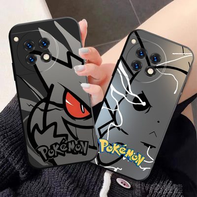 耿鬼适用一加ACE3手机壳1+ace3Pro全包ACE3V磨砂高级感耐脏防摔软壳皮卡丘保护套PJX110卡通搞怪创意男女新款