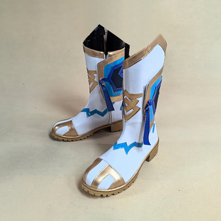 4004 王者荣耀百里守约雪豹霜爪 cos鞋靴二次元COSPLAY演出鞋漫展